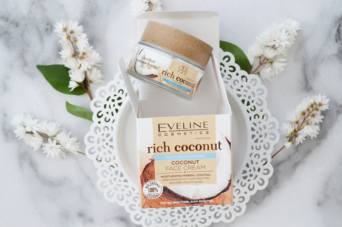 Rich Coconut kokosowy krem do twarzy Eveline